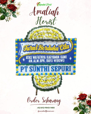Papan Bunga Duka di Bandar Baru