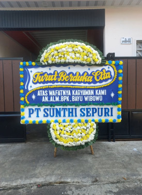 Papan Bunga Duka di Bandar Baru