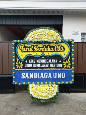 Papan Bunga Duka di Bandar Baru